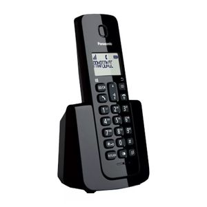 Teléfono inalámbrico digital color negro KX-TGB112 con 1 base y 1 auricular. - PANASONIC