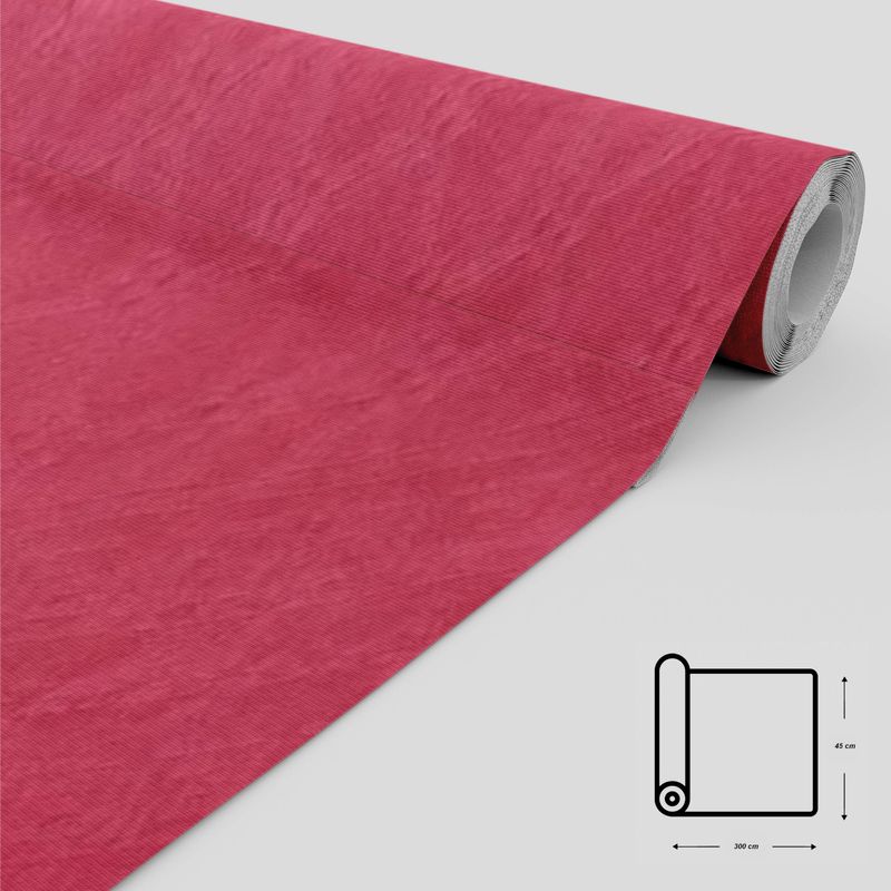 Papel-adhesivo-con-textura-lisa-de-color-ROSADO-SANDIA.