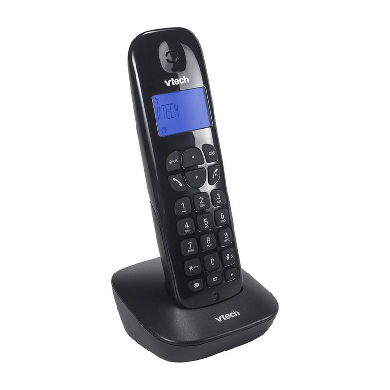 Telefono-inalambrico-digital-color-negro-VT680-con-1-base-y-1-auricular.