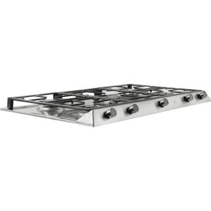 Encimera a gas EX LEFTTEKA de acero inoxidable de 5 puestos con encendido automático. - TEKA