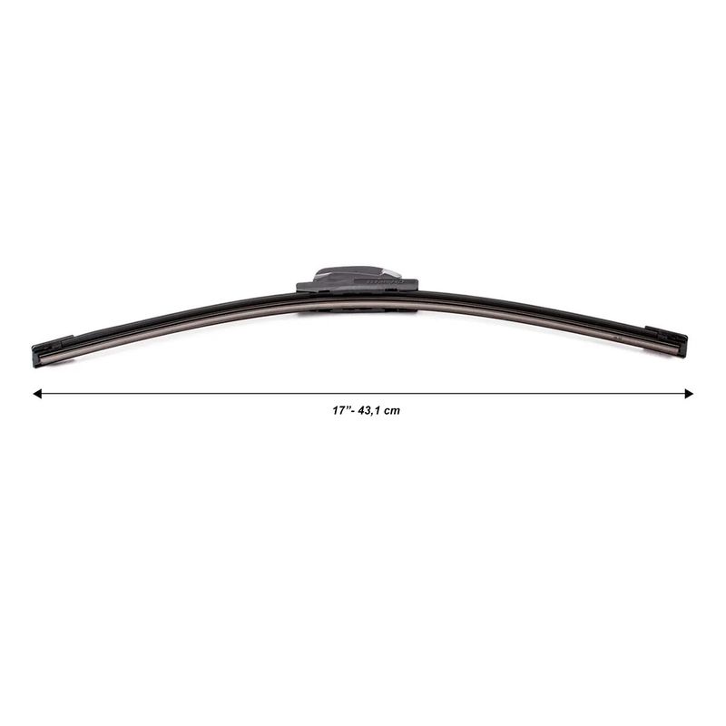 Pluma-Limpia-Parabrisas-negra-PLATINUM-tipo-blade-aerodinamico-de-17-pulgadas-o-431-cm-para-todo-tipo-de-clima.