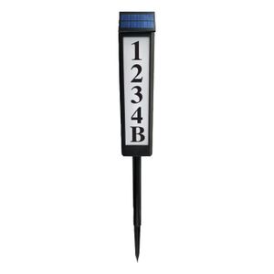 Lámpara solar con señal de dirección solar automática y ajustable; 87 cm de alto. - ORGILL