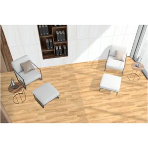 Porcelanato helena beige de 20 x 120 cm - ECUACERAMICA