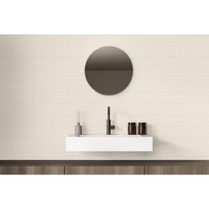 Cerámica para piso o pared kona cream de 12.7 x 40 cm - ECUACERAMICA