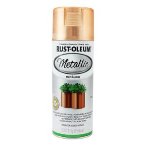 Pintura en spray COBRE esmalte que proporciona un acabado metálico; 312 g. - RUST OLEUM