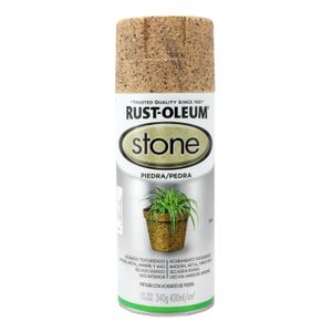 Pintura en spray de color SIENA con acabado de piedra; 340 g. - RUST OLEUM