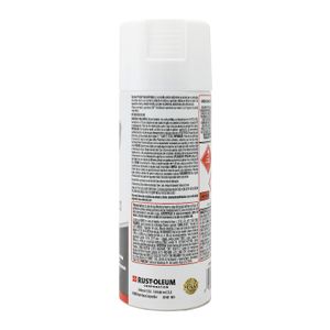 Pintura en spray BLANCO CROMADO esmalte imprimante para metal oxidado; 340 g - RUST OLEUM