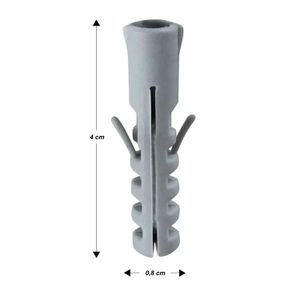 Taco fischer de nylon M-8 x 4 cm. - MAMUT