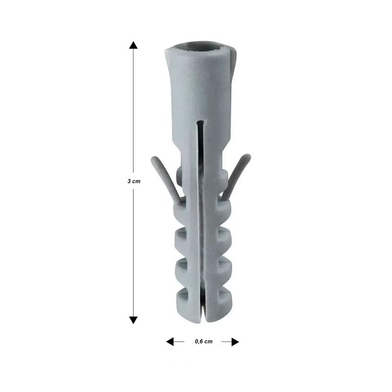 Taco-fischer-de-nylon-M-6-x-3-cm.