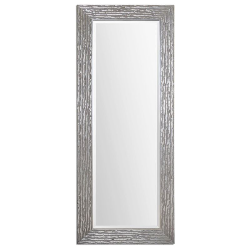 Espejo-de-pared-GRIS-rectangular-con-marco-de-madera-tipo-metalico-de-71-x-157-cm-con-diseño-ondulado.