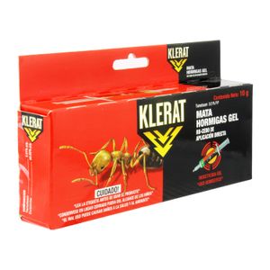 Trampa para hormigas insecticida en gel de uso domestico, cebo de aplicación directa; 10 g. - KLERAT
