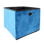 Caja-organizadora-plegable-azul-de-30-x-30-cm-de-1-niveles-sin-tapa.