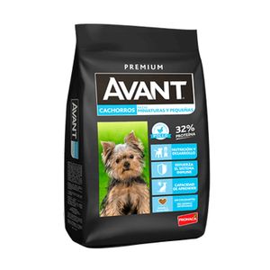 Alimento para perro cachorro PREMIUM DE RAZAS MINI Y PEQUEÑOS tipo croquetas; 1 kg. - AVANT
