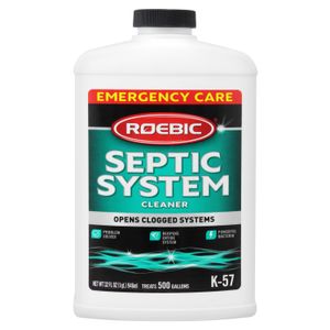 Limpiador de sistema séptico mantiene para un rendimiento óptico; 946 ml. - ROEBIC