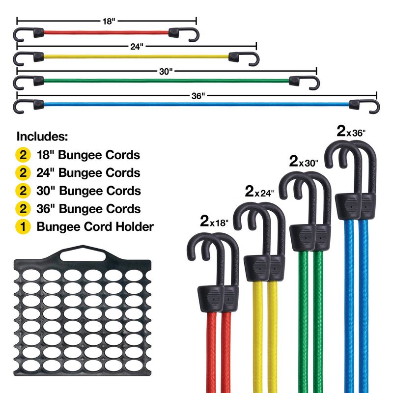 Eslingas-elasticas-8-cuerdas-de-diferentes-medidas-con-gancho.
