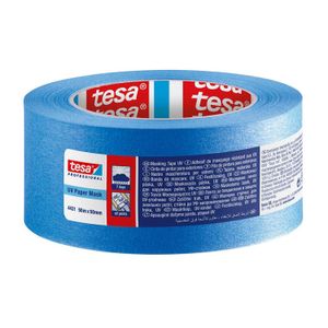 Cinta masking UV color AZUL de 5 cm x 50 m. - TESA