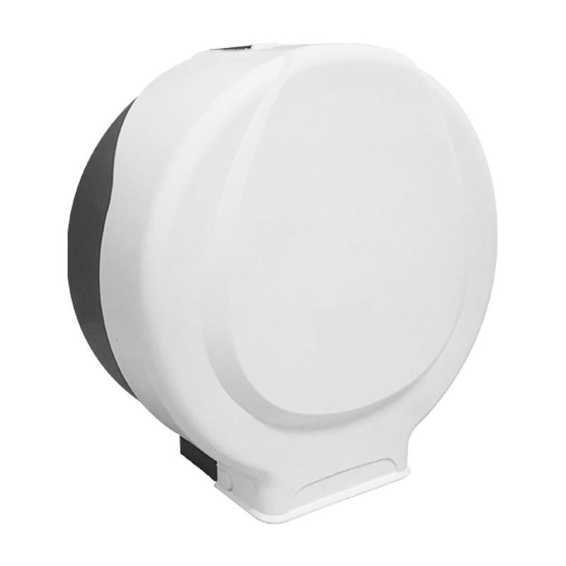 Dispensador-para-papel-higienico-JUMBOcon-llave-de-seguridad-y-elementos-de-anclaje.
