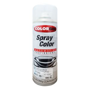 Pintura en spray de color BARNIZ TRANSPARENTE rapido de alto brillo; 300 g. - COLORGIN