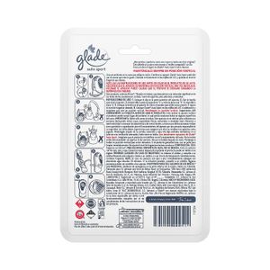 Ambiental para auto 1 aparato + 1 repuesto con aroma LAVANDA MARINA; 7 ml. - GLADE
