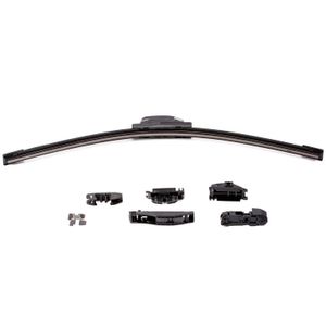 Pluma limpia parabrisas negra PLATINUM tipo blade aerodinámico de 21 pulgadas o 53,3 cm para todo tipo de clima. - TITAN HD
