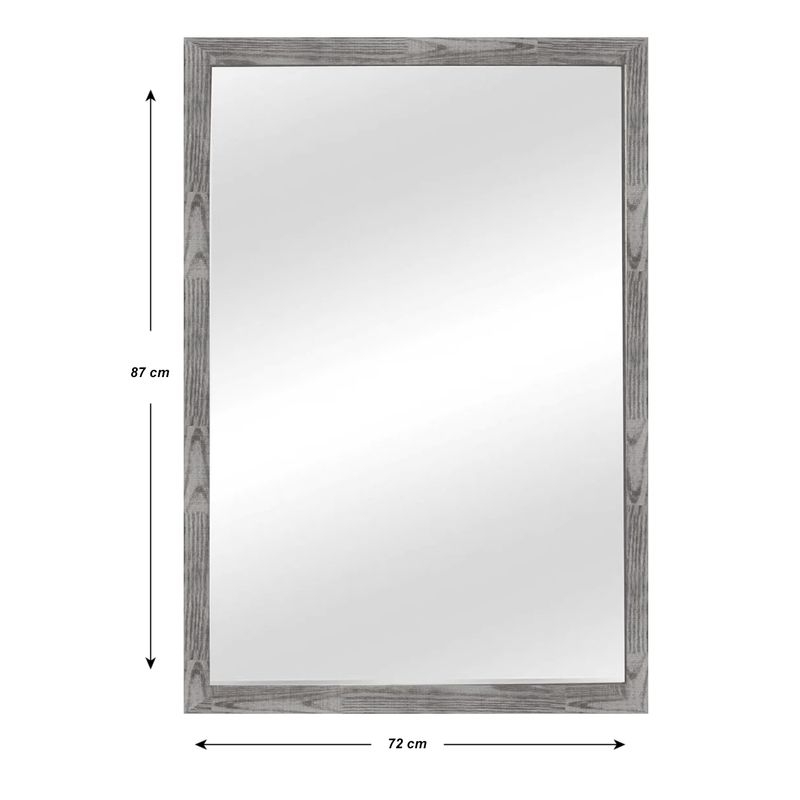 Espejo-de-pared-Gris-CLARO-rectangular-con-marco-de-madera-tipo-metalico-de-72-x-87-cm.