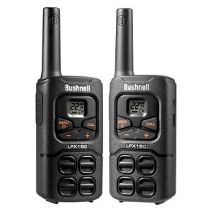 Radios bidireccionales de largo alcance de 0,5 W de 20 millas con radio meteorológica NOAA. - BUSHNELL