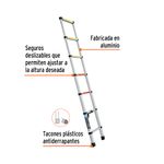 Escalera-telescopica-de-7-peldaños-tipo-II-con-capacidad-de-102kg-de-carga.