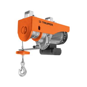 Tecle / Polipasto eléctrico de 127V con capacidad de carga de 600 kg de 1180W. - TRUPER