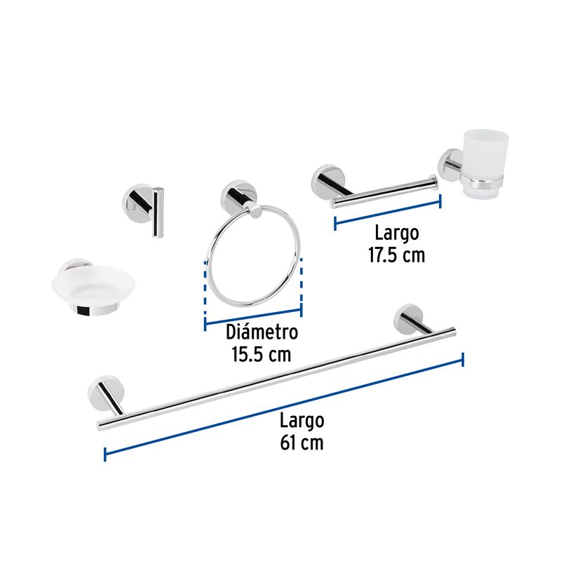 Juego-de-accesorios-de-baño-de-6-piezas-de-acabado-cromo-Tubig.