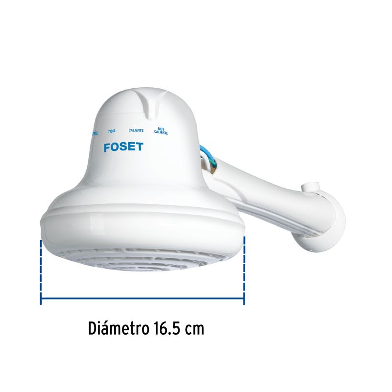 Ducha-electrica-de-4-temperaturas-de-5400W-blanca-de-16.5cm-de-diametro-con-cuerpo-de-PVC.