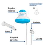 Ducha-electrica-de-4-temperaturas-de-5400W-azul-de-16.5cm-de-diametro-con-cuerpo-de-PVC.