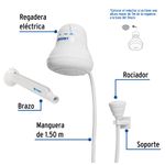 Ducha-electrica-de-4-temperaturas-de-5400W-blanca-de-14.5cm-de-diametro-con-cuerpo-de-PVC.