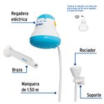 Ducha-electrica-de-4-temperaturas-de-5400W-azul-de-14.5cm-de-diametro-con-cuerpo-de-PVC.