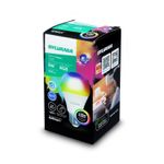 Foco-LED-SMART-con-base-E27-luz-RGB---luz-blanca---luz-calida-y-conexion-WiFi-mediante-app.-Consumo-9W-a-806-lumens.