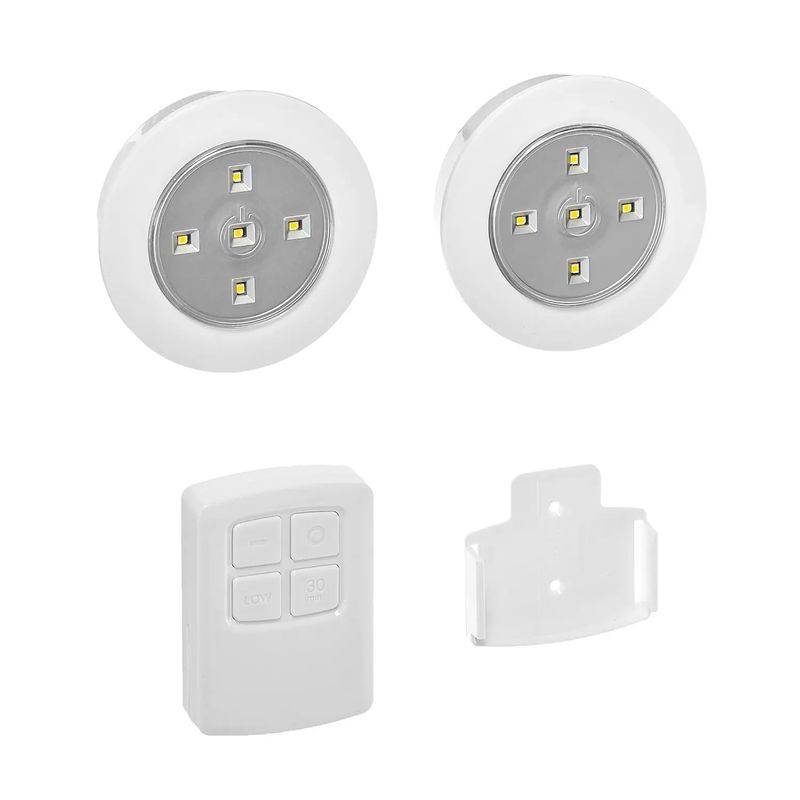 Set-de-2-lamparas-LED-circulares-de-2-x-10-cm-con-encendido-manual-e-inalambrico-con-control-remoto--pack-x-2