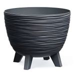 Maceta-color-gris-de-polipropileno-con-textura-surcado-de-33-x-40-cm.
