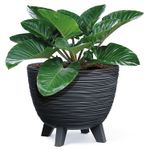 Maceta-color-gris-de-polipropileno-con-textura-surcado-de-33-x-40-cm.