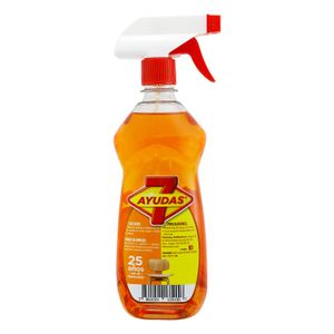 Limpiador para muebles abrillanta y protege con aroma de ACEITE NARANJA; 545 ml. - 7 AYUDAS