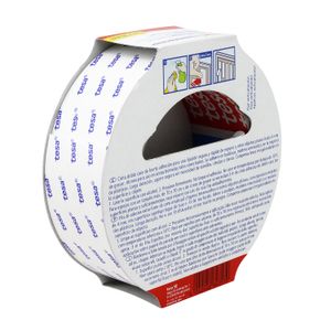 Cinta doble faz blanca de espuma adhesiva para espejos; 3,8 cm x 5 m. - TESA