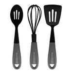 Set-de-mini-utensilios-color-gris-con-negro-de-plastico--23-cm.