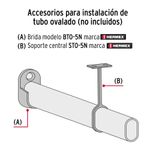 Tubo-ovalado-de-3-metros-elaborado-en-acero-de-acabado-negro-mate.