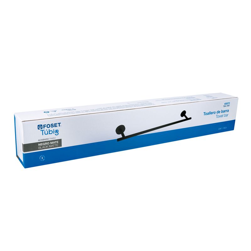 Toallero-de-baño-de-61-cm-de-acabado-negro-mate-Tubig.
