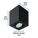 Aplique-decorativo-cuadrado-con-spot-dirigible--base-GU10--para-lamparas-MR16.