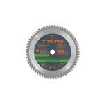 Disco-de-corte-de-sierra-de-7-1-4--multimaterial-con-centro-de-5-8--con-60-dientes-de-triple-filo.