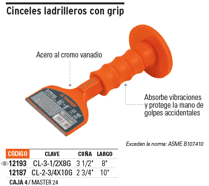 Cincel-ladrillero-de-2-3-4-pulgadas-x-10-pulgadas-de-alto-con-grip-protector.