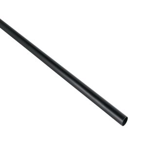 Tubo redondo de 3 metros elaborado en acero de acabado negro mate. - HERMEX
