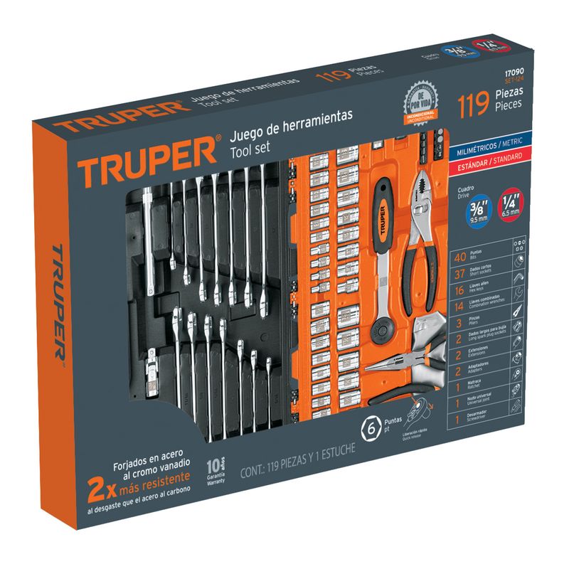 Jgo-119Pz-Herramientas-P-Mecanico-Truper