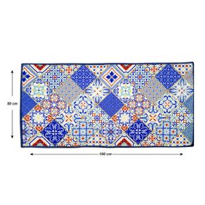 Tapete de baño y cocina varios colores rectangular con diseño de 50 cm x 100 cm. - KENNEDY