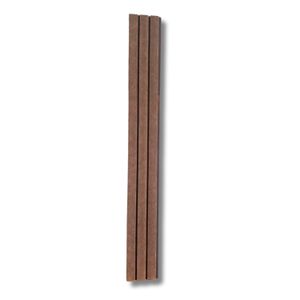 Panel decorativo de madera MDF cacao 0.145 x 12mm Cada uno - KASSEL