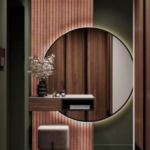 Panel decorativo de madera MDF cacao 0.145 x 12mm Cada uno - KASSEL